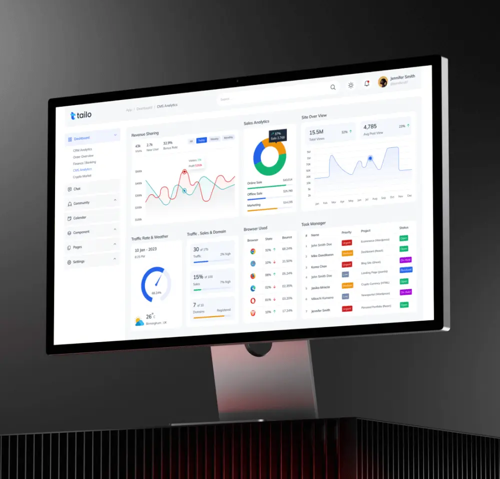 Hero image showcasing UI/UX development agency expertise